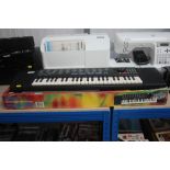 A Yamaha keyboard with original box