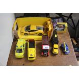 A quantity of die-cast toys to include Matchbox