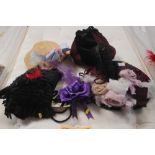 A quantity of lady's hats