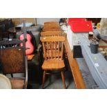 Five Ducal kitchen chairs