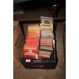 A box of various maps