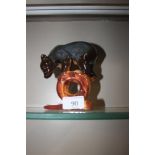 A USSR pottery model bear