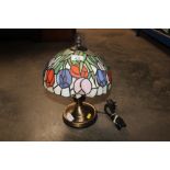 A Tiffany style lamp AF