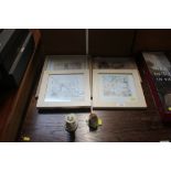 Four Beatrix Potter prints, one AF; together with