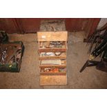 A tool chest and contents