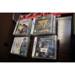 A quantity of Nintendo DS games