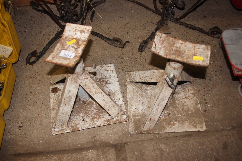 A pair of axle stands