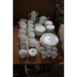 A quantity of mostly Wedgwood tea and dinnerware