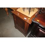 A mahogany cupboard