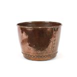 An Antique copper, 51cm dia.