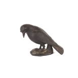 A Wedgwood basalt study of a Raven