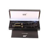 Two Mont Blanc fountain pens