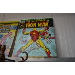A print on canvas The Invincible Iron Man