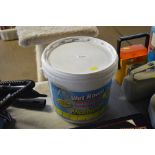A wet room waterproofing tanking kit