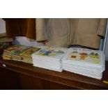 A quantity of "My First Steps to Reading" books; t