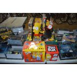 A quantity of Simpsons memorabilia