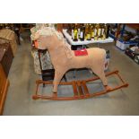 A rocking horse