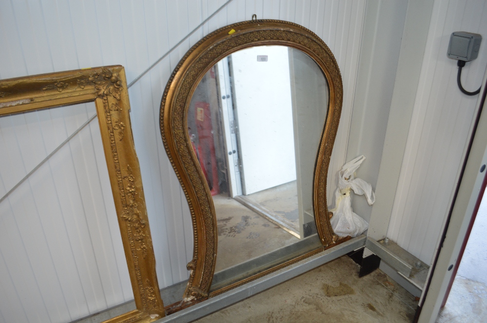 A 19th Century gilt framed mirror