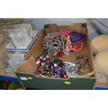 A large quantity of costume jewellery