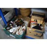 Two boxes of various sundry items