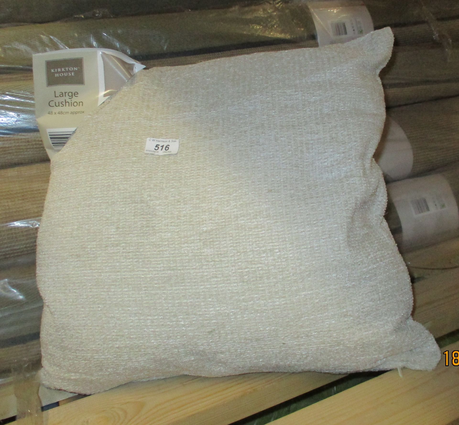 10 x Kirkton House beige cushions 48 x 48cm