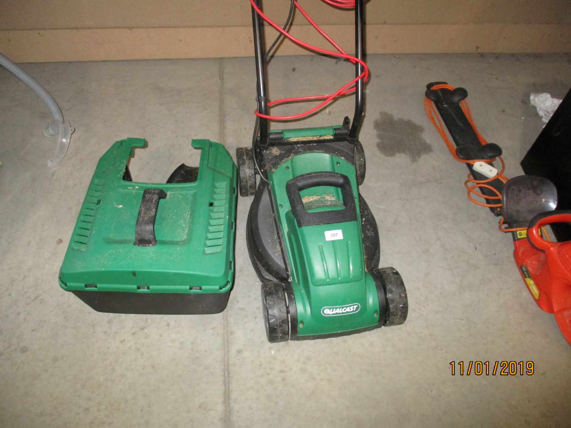 A Qualcast lawnmower