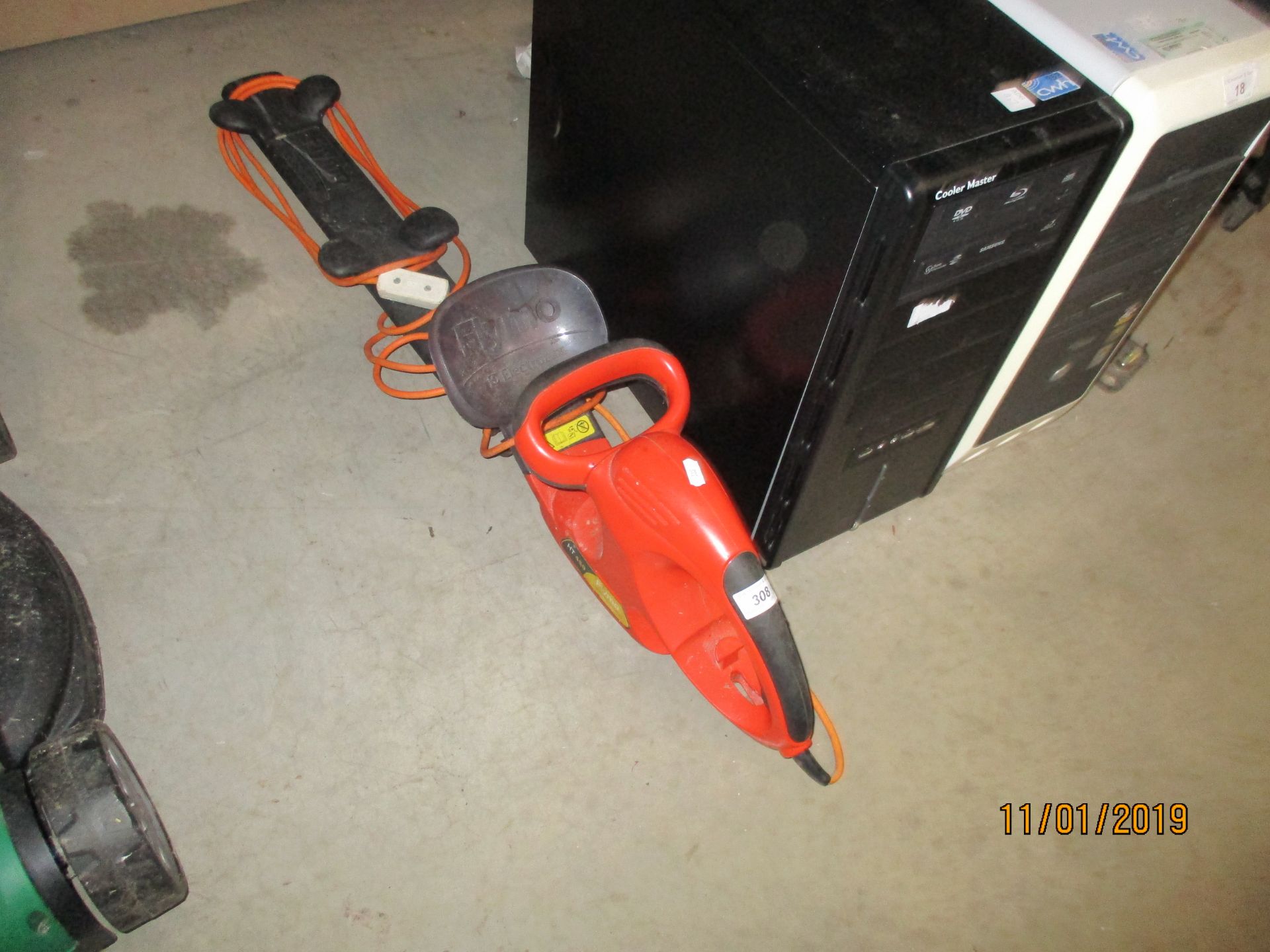 A Flymo HT 450 hedge trimmer - 240v