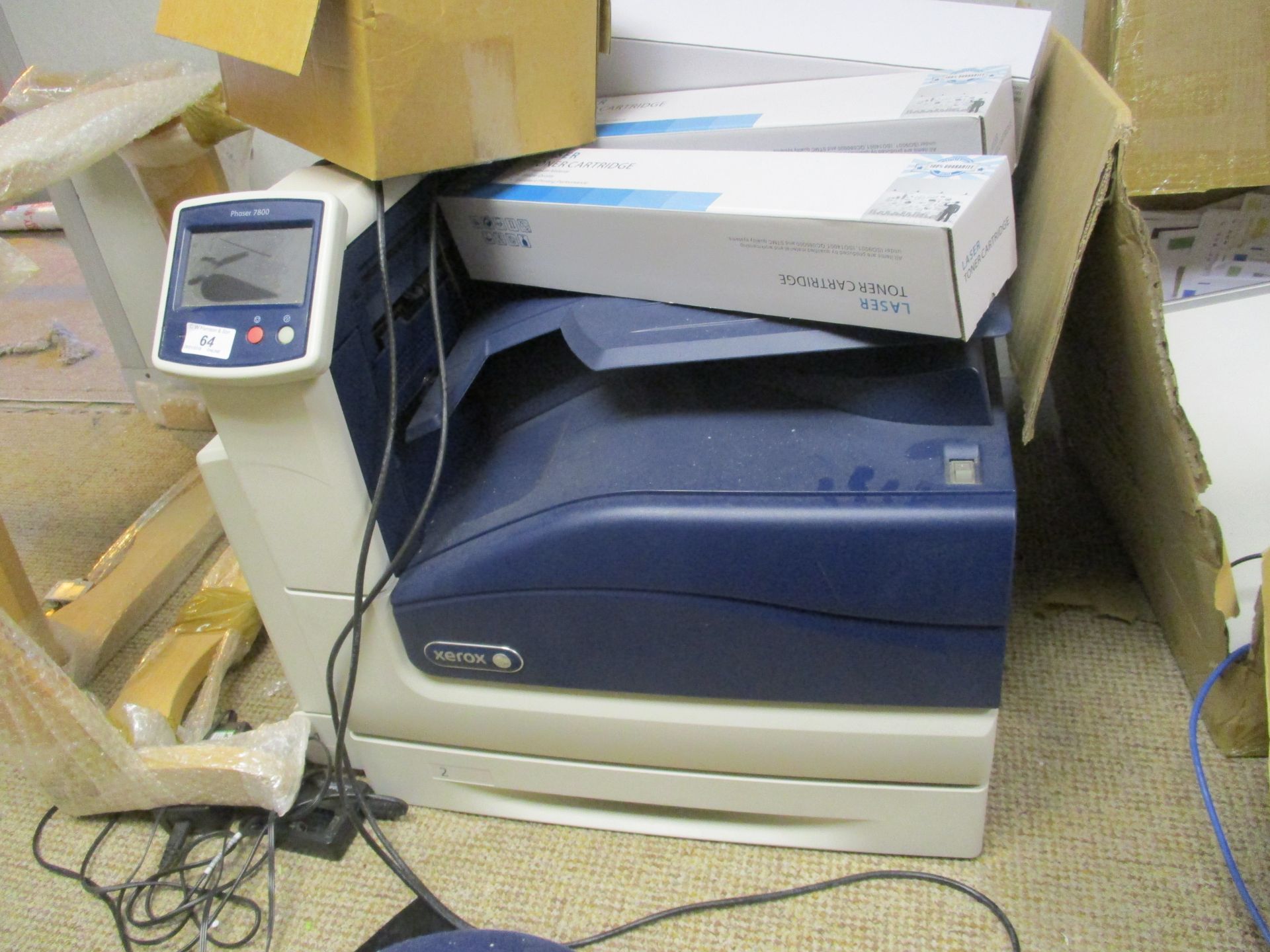 Xerox Phaser 7800 printer (as seen)