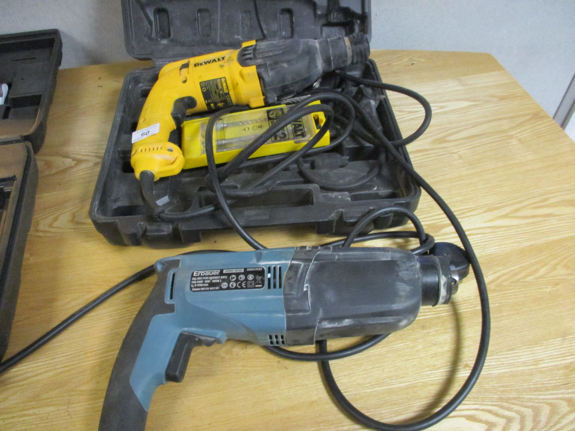 DeWalt D25033 240v hammer drill in case
