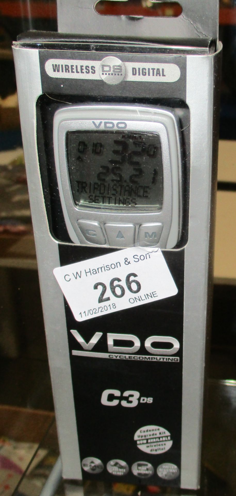 A VDO C3 D5 wireless digital computer