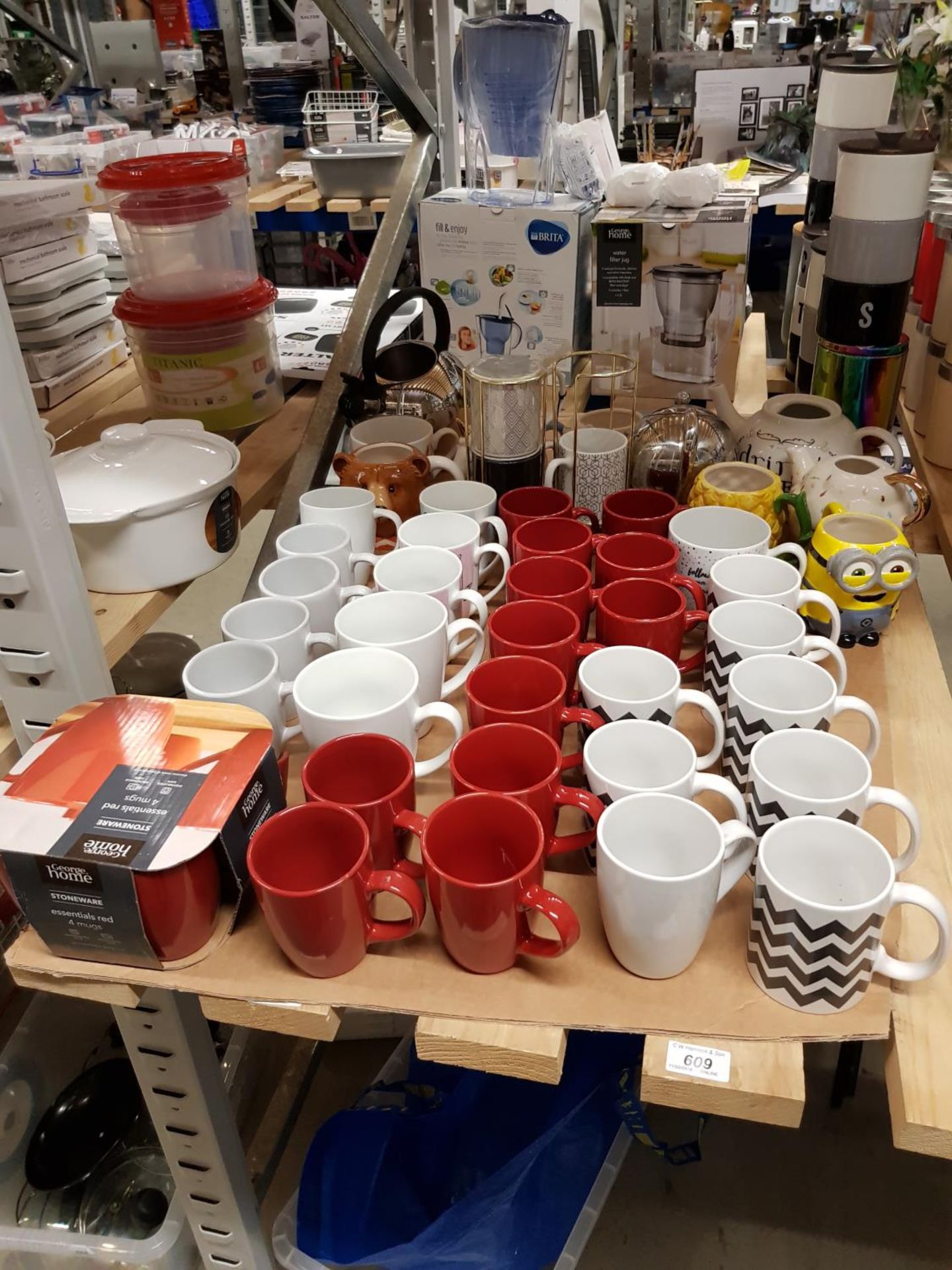 A Quantity Of Mixed Mugs/Cups