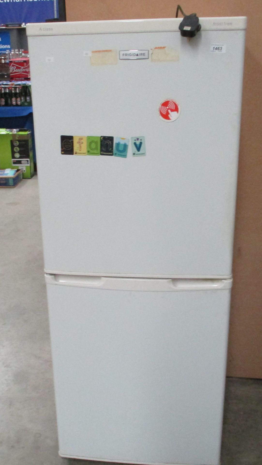 A Frigidaire A Class Frostfree upright fridge freezer