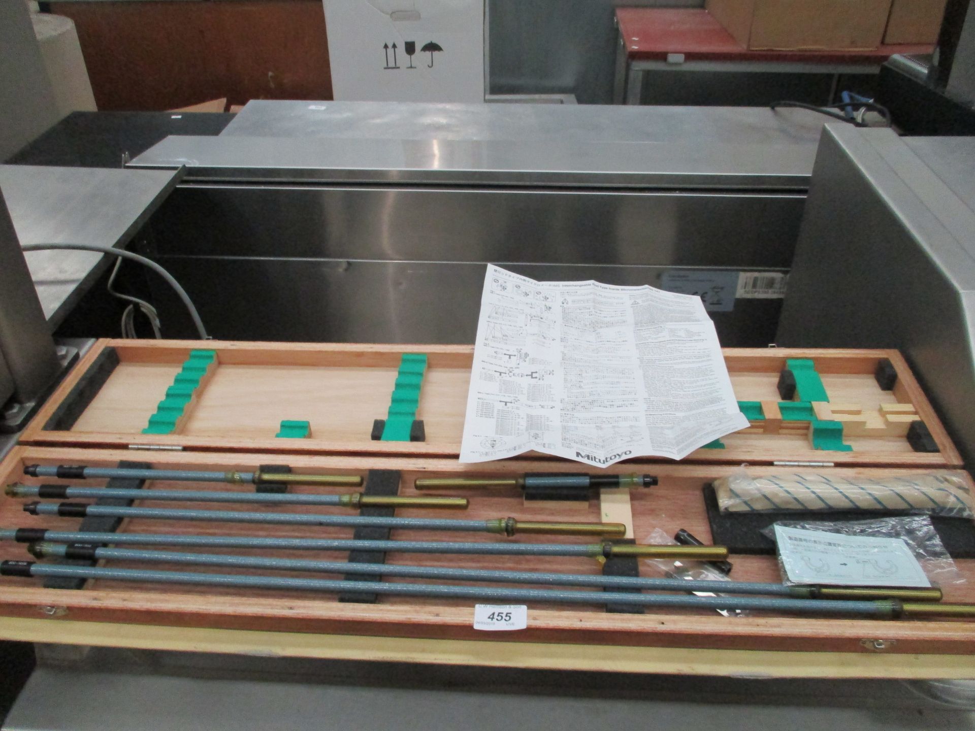 A Mitutoyo Interchangeable Rod type Inside micrometer series 141 (boxed) ref.