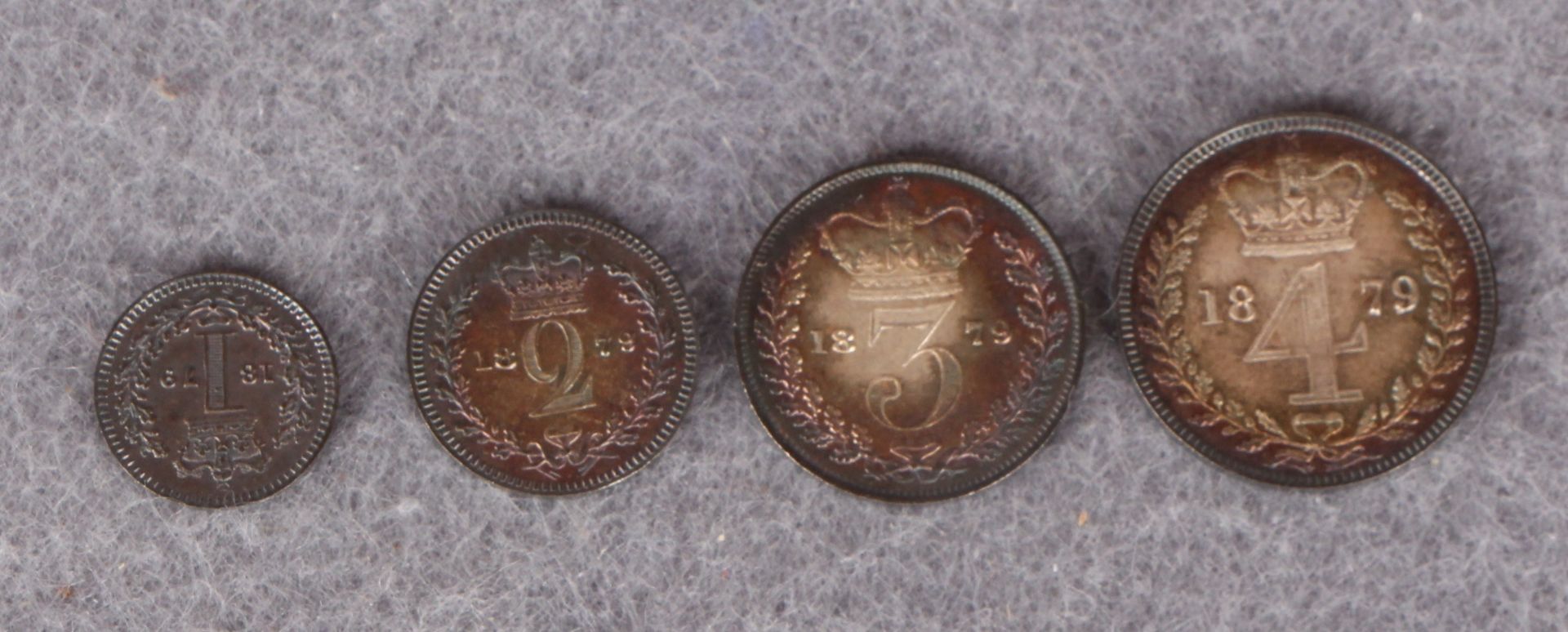 Maundy coin set 1897,