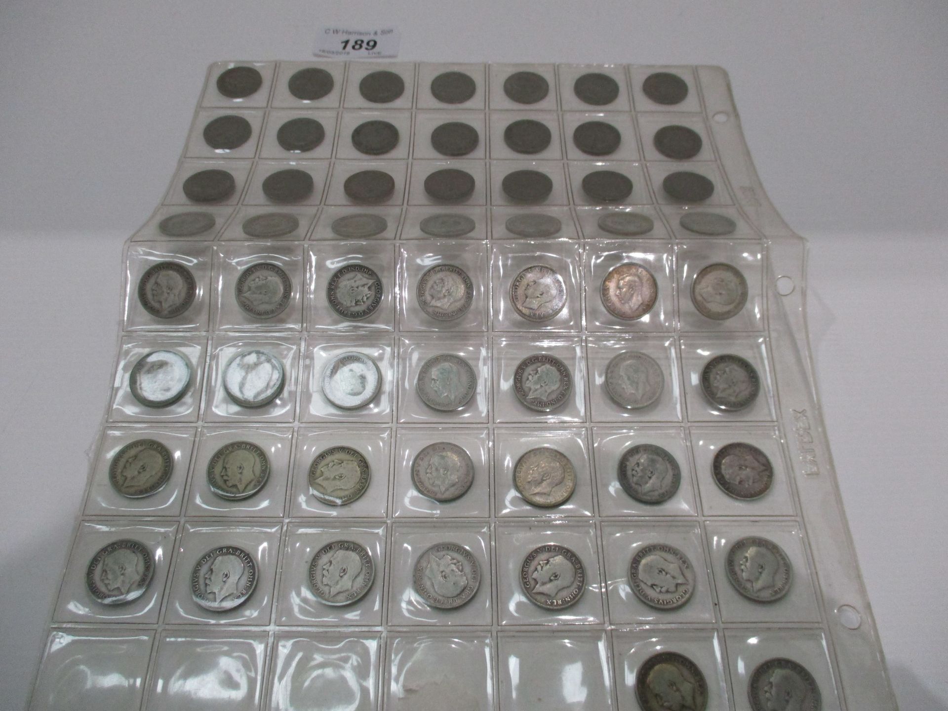 Complete date run of sixpences from 1911 to 1967