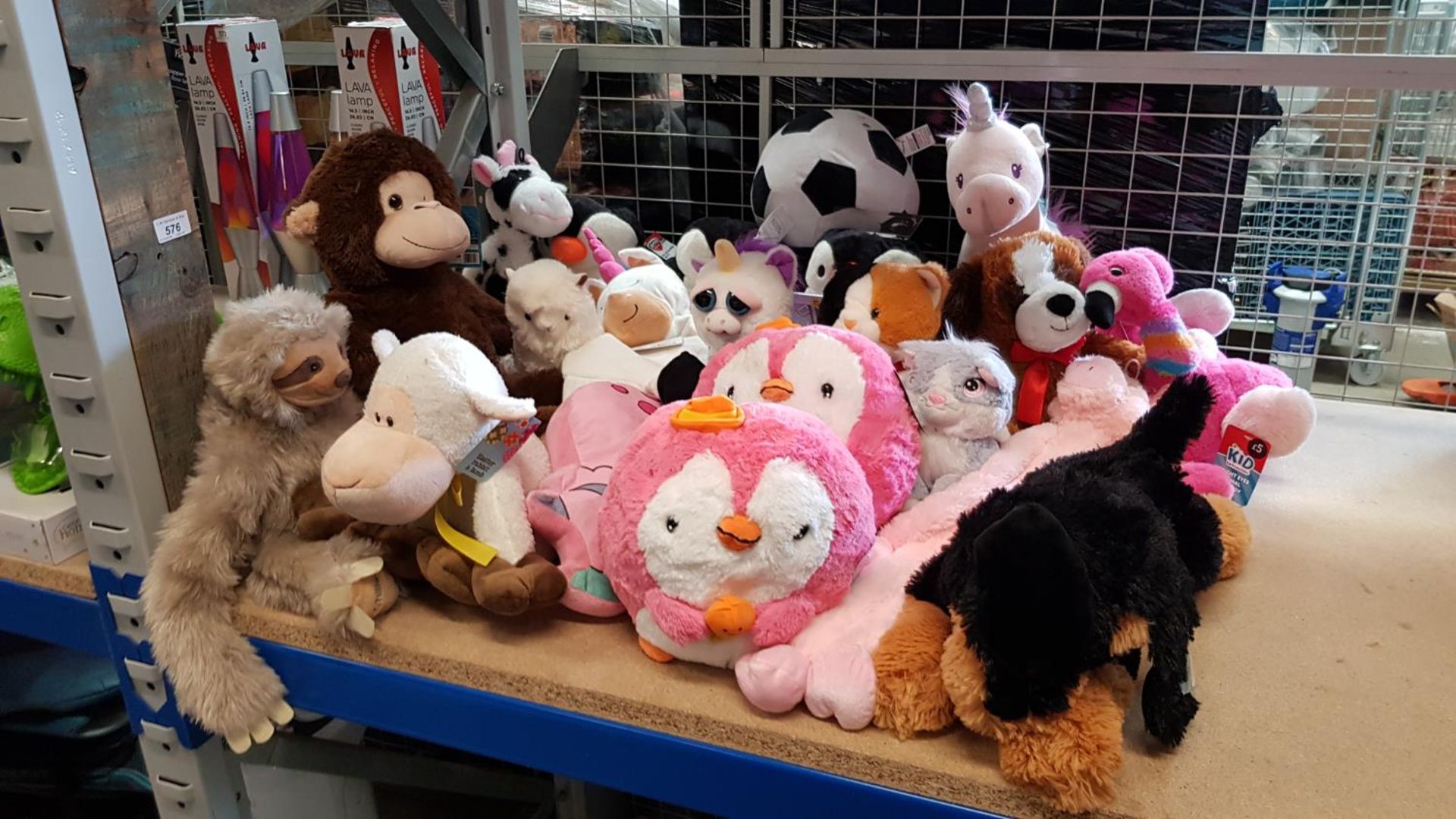 A quantity of Mixed Soft Toys