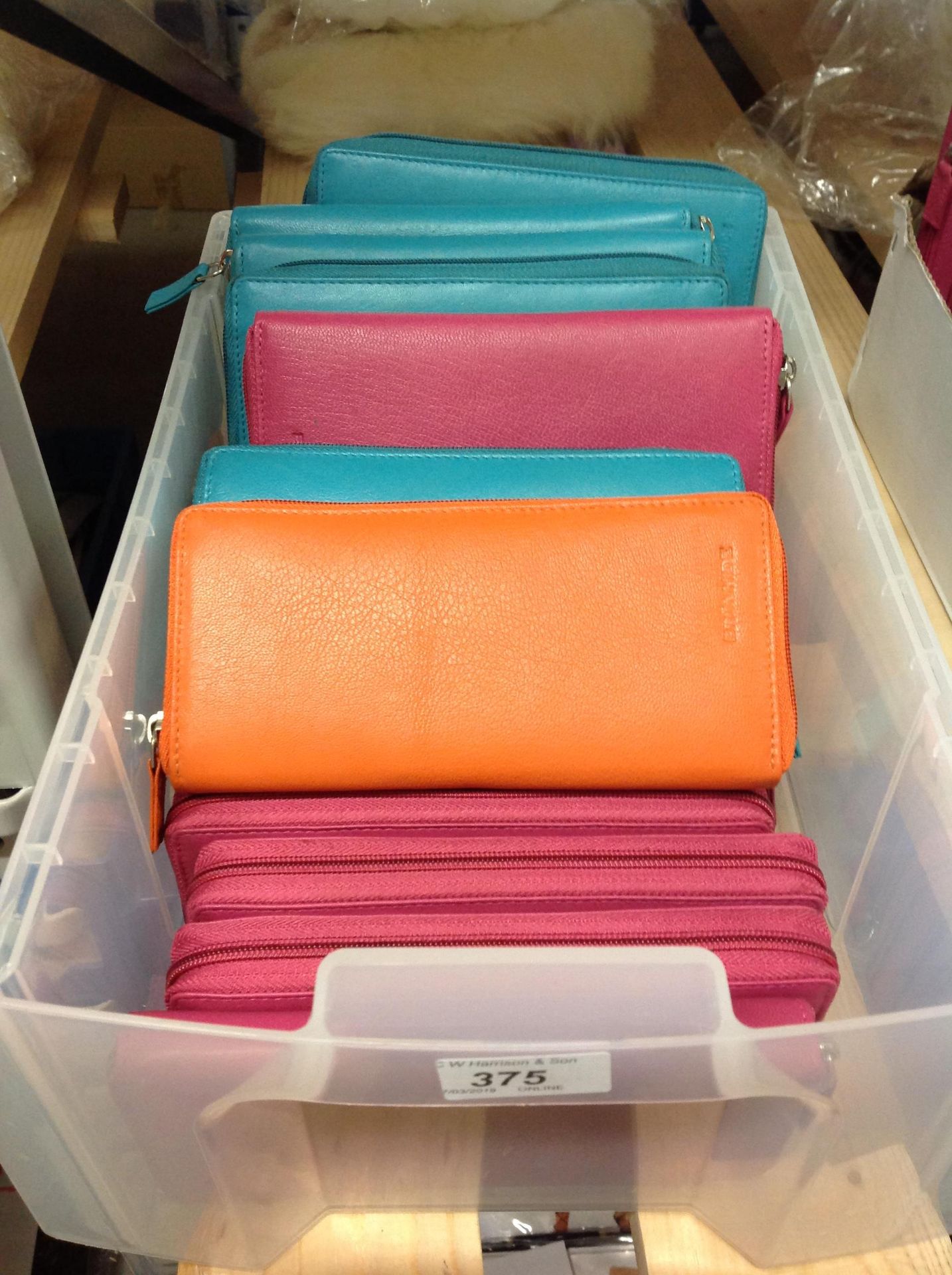 20 x assorted leather purses by Brunhide