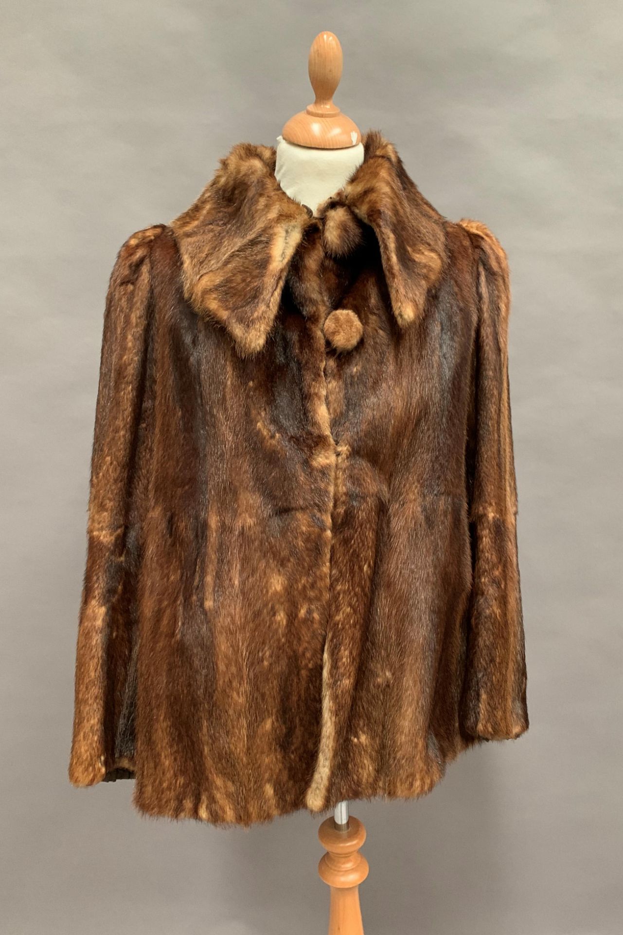 Short length lady's fur jacket by Pattison Ede Co Ltd,