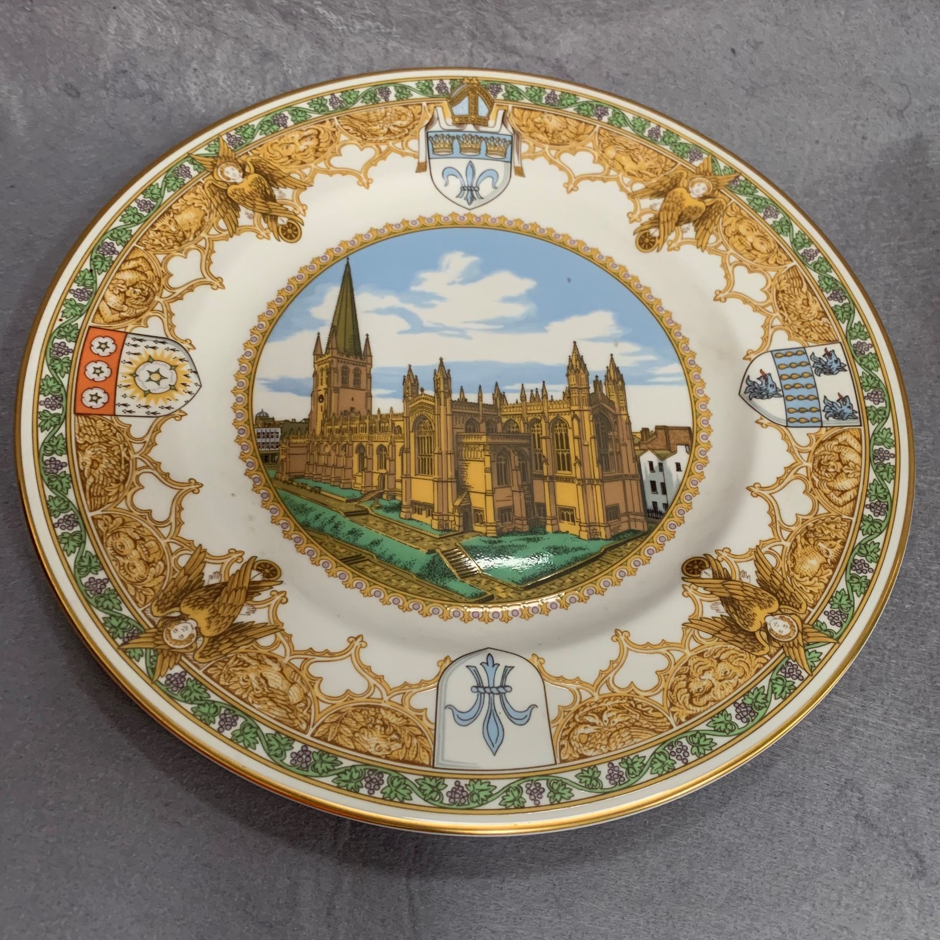 Coalport 'The Wakefield Cathedral Plate' 1888 to 1988 - limited edition of 1,