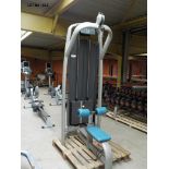 TECHNO GYM- SC LAT pulldown selectorised machine - serial number M91230-ALYK 050000082 *PLEASE NOTE