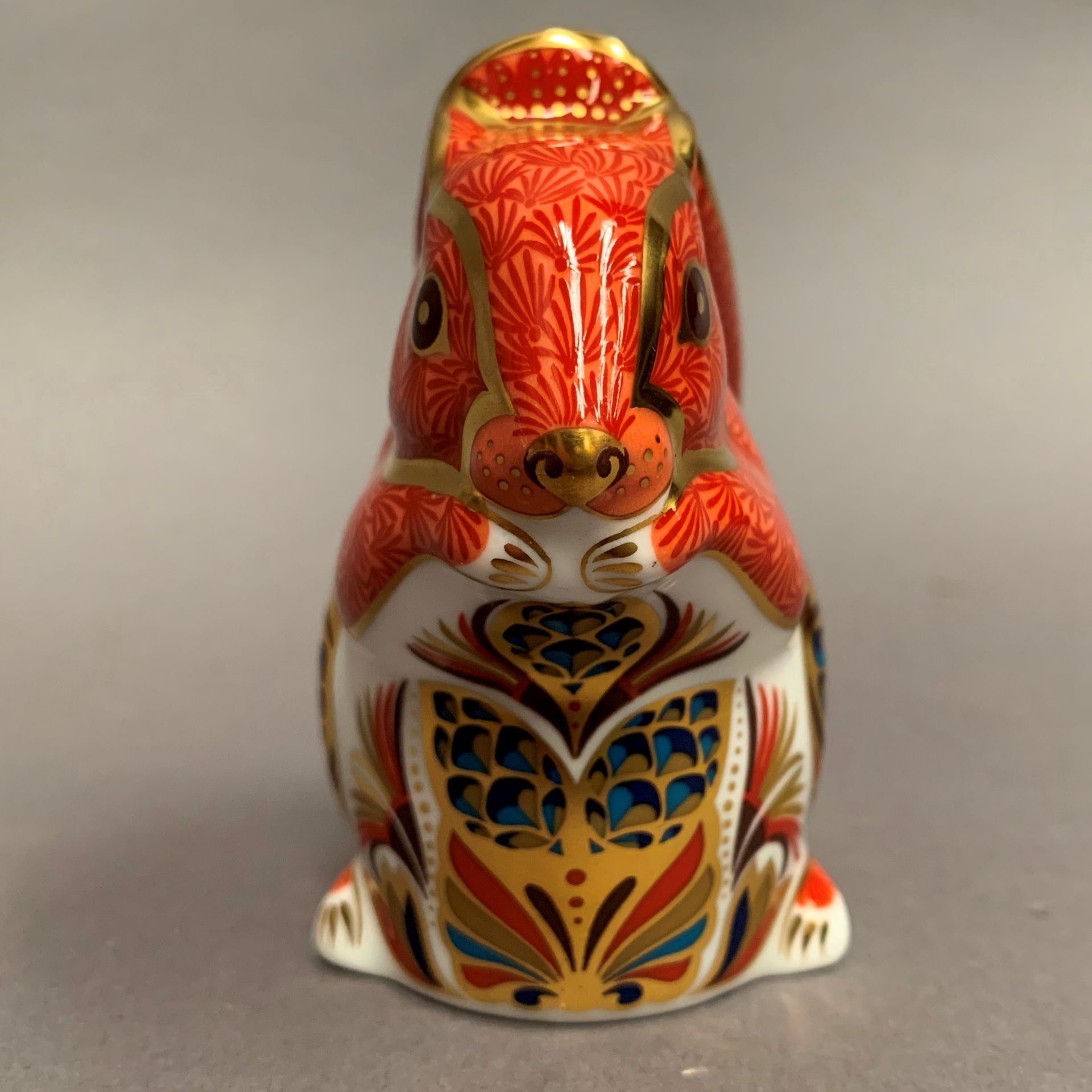 Royal Crown Derby paperweight modelled as a squirrel, LXI, - Image 2 of 3