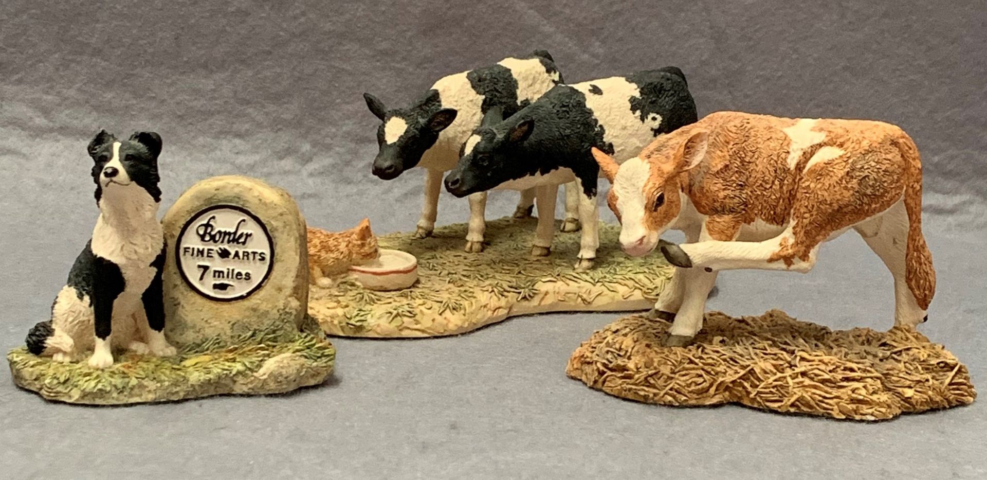 Three Border Fine Art models 'Who's Milk is it'?, - Image 3 of 4
