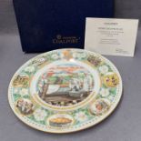 Coalport Denby Dale pie plate to commemorate the bicentenary of the Denby Dale pie 1788-1988