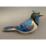 Royal Crown Derby paperweight modelled as a bird, LXI,
