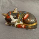 Royal Crown Derby Collectors' Guild Exclusive Catnip Kitten 1997,