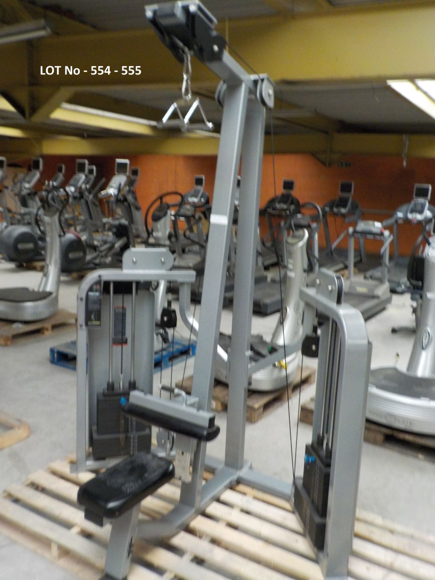 PRECOR - ICARIAN DUAL LAT PULLDOWN FT334 *PLEASE NOTE - this lot is to be viewed and collected