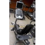 PRECOR RECUMBENT BIKE - C842i(WITH TV) serial number A952J30090016 *PLEASE NOTE - this lot is to be