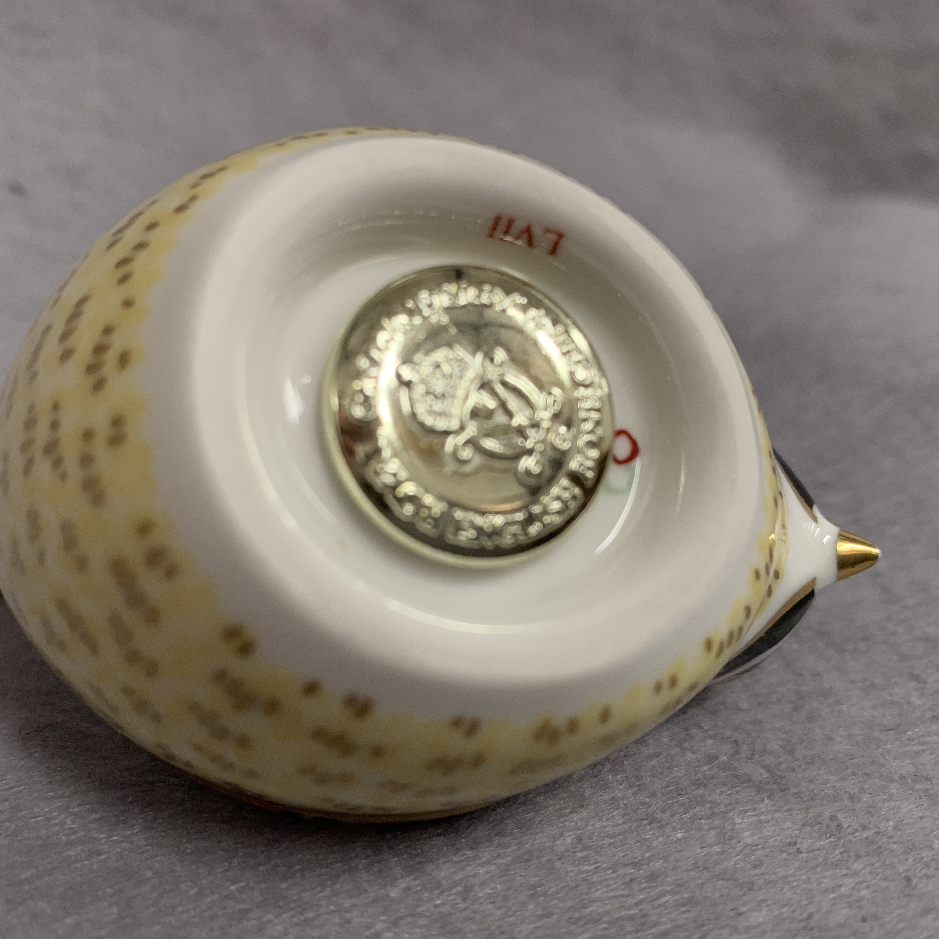 Royal Crown Derby paperweight modelled as a bird, LVII, - Image 3 of 3