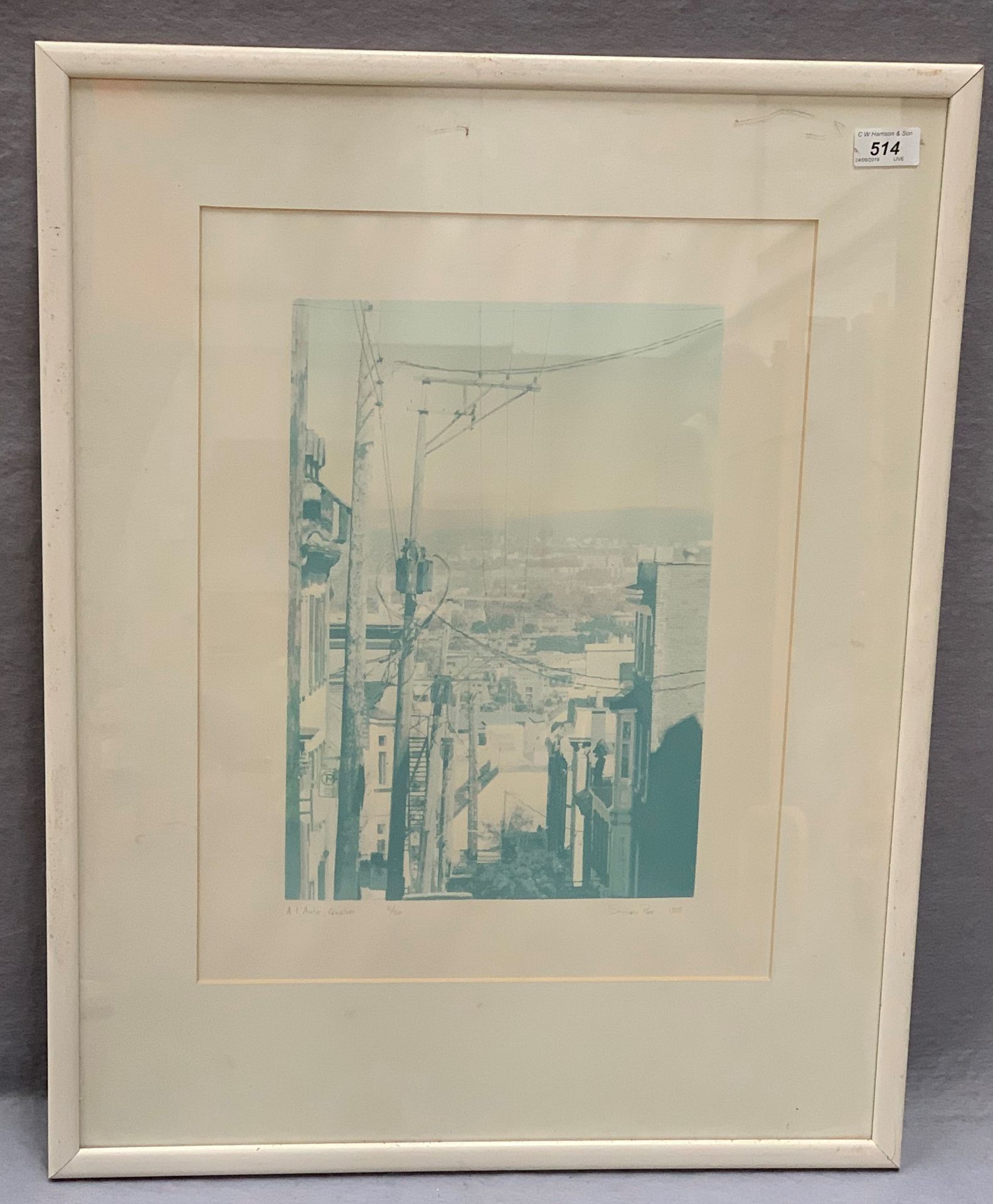 Simon Poe a faded Ltd Edition photo print 'A L' Aube,