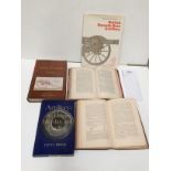 Five books relating to artillery and artillery warfare Lieut.-Col.C.H.